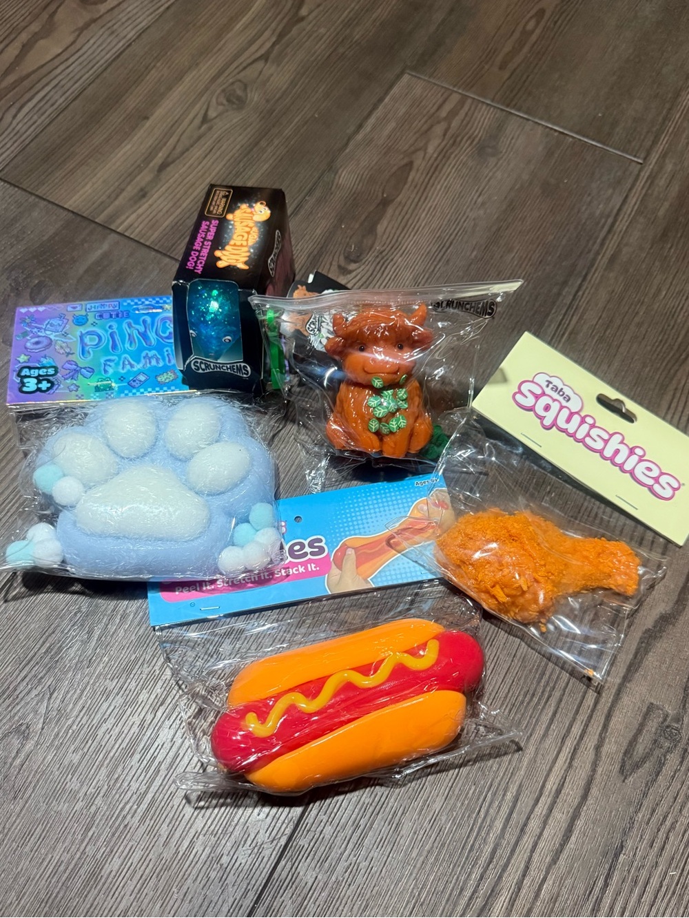 Squishy Bundle Taba Squishies Scrunchems Pinch Family Peelables Sensory Fidget